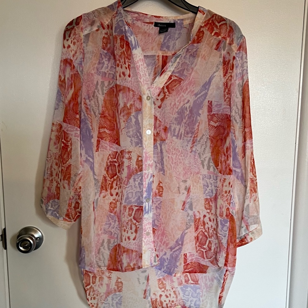 Long sleeve blouse